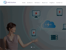 Tablet Screenshot of iuniqsolutions.com